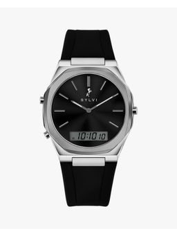 Sylvi - Timeshift Dual time slim luxury watch for men