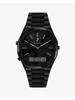 Sylvi - Timeshift Dual time slim luxury watch for men