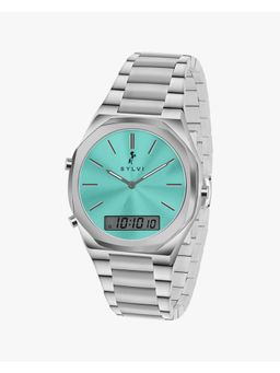 Sylvi - Timeshift Dual time slim luxury watch for men