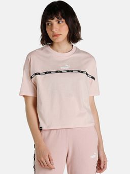 Puma - Power Tape Womens Pink T-shirt