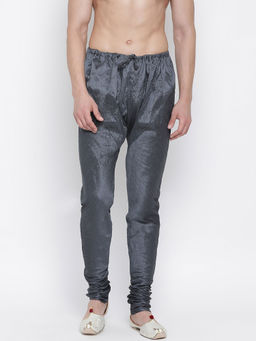 Vastramay - Men's Steel Silk Blend Churidar