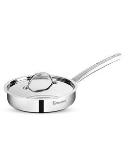 Bergner - Tripro Triply Saute Pan with Lid Induction Base, Silver