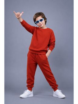 PLUM TREE - Boys Premium Soft Cotton full sleeve T-shirt & joggers