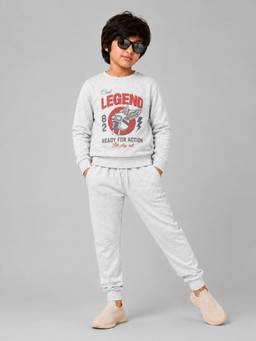 PLUM TREE - Boys Premium Soft Cotton full sleeve T-shirt and jogger pant Clothing Set