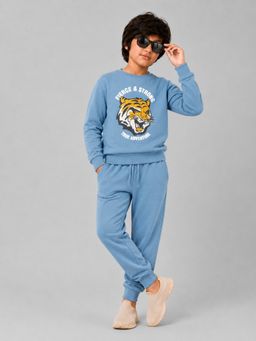 PLUM TREE - Boys Premium Soft Cotton full sleeve T-shirt & joggers