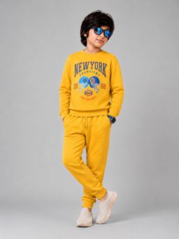 PLUM TREE - Boys Premium Soft Cotton full sleeve T-shirt & joggers