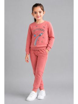 PLUM TREE - Girls Premium Soft Cotton Full sleeve T-shirt and jogger pant clothing set