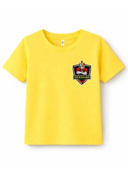 KAVEE - Pure Cotton Biowashed Half Sleeves Pocket Club Printed T-shirt