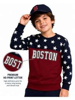 PLUM TREE - Boys Premium Soft cotton full sleeve Round Neck Sweatshirt