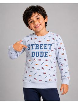 PLUM TREE - Boys Premium Soft cotton full sleeve Round Neck Sweatshirt