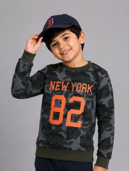 PLUM TREE - Boys Premium Soft cotton full sleeve Round Neck Sweatshirt