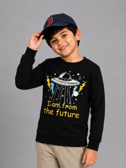 PLUM TREE - Boys Premium Soft cotton full sleeve Round Neck Sweatshirt