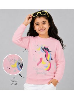 PLUM TREE - Girls Premium Soft cotton full sleeve Round Neck Sweatshirt