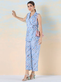 Navyasa By Liva - Womens Blue Alluring Mirage