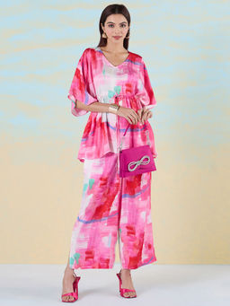 Navyasa By Liva - Womens Pink Mystic Bloom