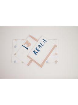 Masaya - Koala Beige King Bedsheet with 2 Pillow Covers (Set of 3)