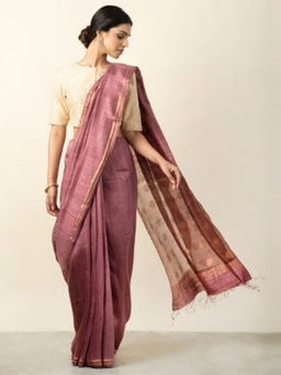 Fabindia - Silk Matka Jamdani Sari