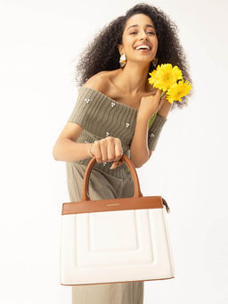 MOKOBARA - The Noir Handbag -Coconut Cream