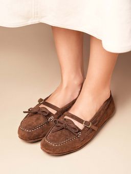 Theater - Women Cecilia Brown Boat Shoes