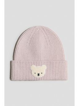 H&M - Unisex Pink AppliquD Beanie