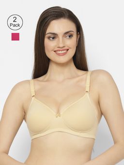 Floret - Wirefree Padded Seamless Bra - Multi-Color
