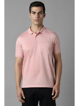 Louis Philippe - Men Printed Polo T-Shirt
