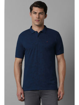 Louis Philippe - Men Floral Polo T-Shirt