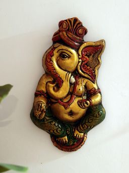 Unravel India - Blessing Ganesh Fiber Procession Wall Art Wall Hanging