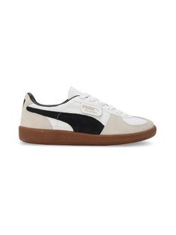 Puma - Palermo Lth Unisex White Sneakers