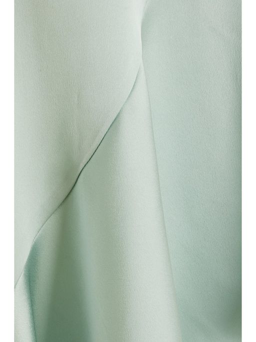 Buy Quiz Clothing Green Wrap Frill Sleeve Maxi Dress Online