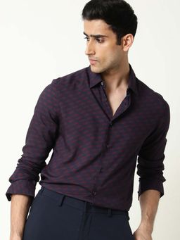 Rare Rabbit - Botchey Purple Shirt