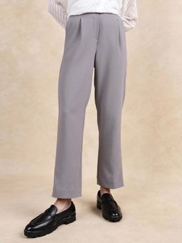 RAREISM - Leezy Grey Solid Trouser