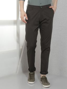 CRIMSOUNE CLUB - Men's Brown Trousers