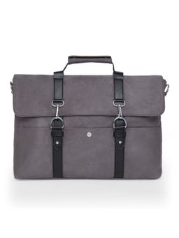 MBOSS - Faux Leather 15.6 Inch Laptop Messenger Bag