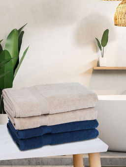 BIANCA - Paradiso Bath Towel Navy09