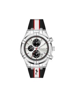 Sylvi - 111 Nitroneon White Dial Red Strap Men Watch