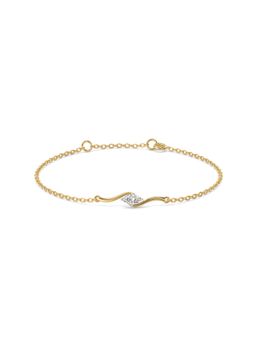 Lukson - Astra Marquise Pure Gold Lab Diamond Fashion Bracelet