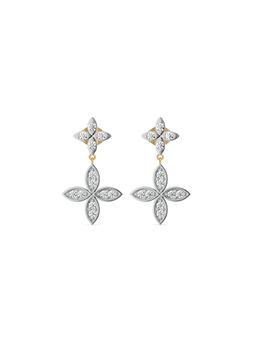 Lukson - Daffodil Drops Pure Gold Lab Diamond Earrings