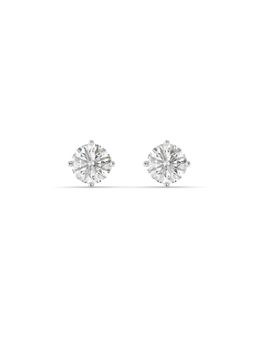Lukson - Purely One Solitaire Pure Gold Lab Diamond Earrings