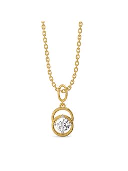 Lukson - Celeste Dew Pure Gold Lab Diamond Pendant