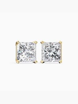 Valanova - Hallmarked 18K Yellow Gold and Certified Lab Grown Diamond 1.50Cts Earrings