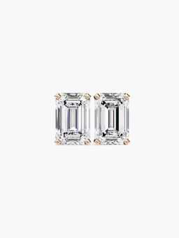 Valanova - Hallmarked 14K Rose Gold and Certified Lab Grown Diamond 1.00Cts Earrings