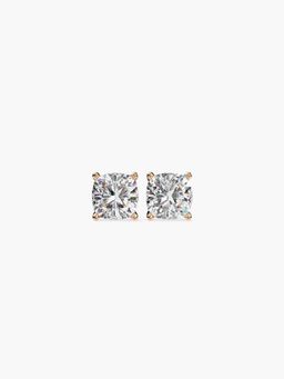Valanova - Hallmarked 14K Rose Gold and Certified Lab Grown Diamond 0.50Cts Earrings