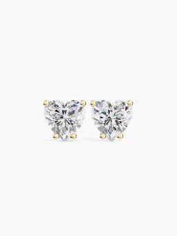 Valanova - Hallmarked 18K Yellow Gold and Certified Lab Grown Diamond 1.00Cts Earrings