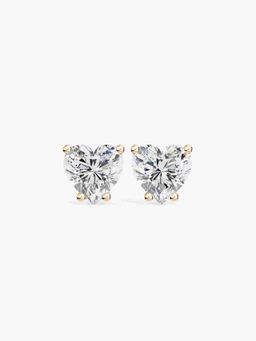 Valanova - Hallmarked 14K Rose Gold and Certified Lab Grown Diamond 1.00Cts Earrings