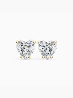 Valanova - Hallmarked 18K Yellow Gold and Certified Lab Grown Diamond 1.50Cts Earrings