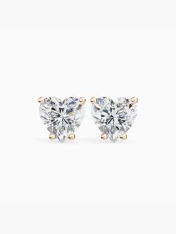 Valanova - Hallmarked 14K Rose Gold and Certified Lab Grown Diamond 1.50Cts Earrings