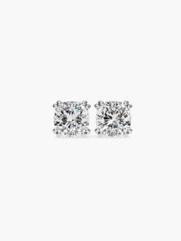 Valanova - Hallmarked 14K White Gold and Certified Lab Grown Diamond 1.00Cts Earrings