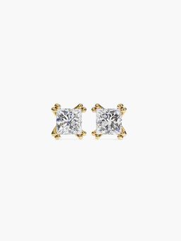 Valanova - Hallmarked 18K Yellow Gold and Certified Lab Grown Diamond 1.00Cts Earrings