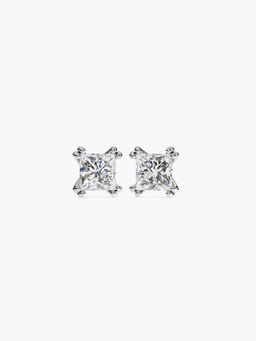 Valanova - Hallmarked 14K White Gold and Certified Lab Grown Diamond 1.00Cts Earrings